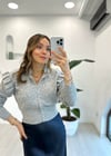 GRİ 60183 BİSİKLET YAKA FIRFIRLI KAZAK