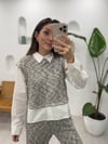 GRİ 6619 SİMLİ BLUZ
