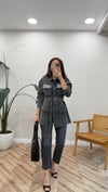 GRİ  7414 DENİM CEKEK 