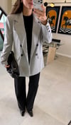 GRİ 8882 BLAZER CEKET 