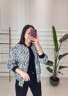 GRİ KAPİTONELİ BOMBER CEKET 