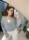 GRİ TRİKO TAŞLI HIRKA 