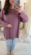GÜL 7523 BASKILI SWEATSHİRT 