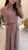 GÜL KURUSU 4364 YELEK ELBİSE 
