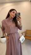 GÜL KURUSU 4364 YELEK ELBİSE 