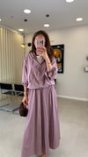 GÜL KURUSU 7495 KESİK DETAY ETEK TAKIM