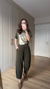 HAKİ 0863 ŞALVAR PANTOLON 