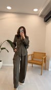 HAKİ 1440 ÇİFT PİLELİ PANTOLON 