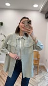 HAKİ 34177 TENCEL GÖMLEK 