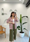 HAKİ 34304  PAÇASI DÜĞMELİ PANTOLON