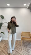 HAKİ 4090 KETEN GÖMLEK