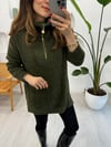 HAKİ 4577 FERMUARLI KAZAK 
