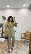 HAKİ 4813 KETEN CEKET TAKIM