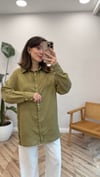HAKİ 4845 KETEN GÖMLEK