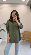 HAKİ 6221 KIRAŞLI GÖMLEK 