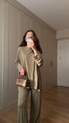 HAKİ 7065 KESİK DETAY TAKIM 