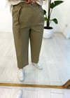 HAKİ 71176 KEMERLİ PAPERBAG PANTOLON