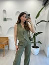 HAKİ 7156 YELEK PANTOLON TAKIM 
