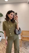 HAKİ 7228 CEKET PANTOLON TAKIM 