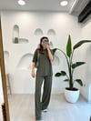 HAKİ 8634 TSHİRT PANOLON TAKIM 