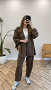 İKOLL 4491 PANT. TAKIM KAHVE  S