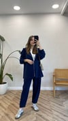 İKOLL 4491 PANT. TAKIM LACİVERT S