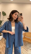 İNDİGO 34371 KİMONO