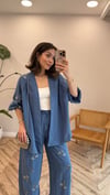 İNDİGO 34371 KİMONO
