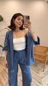 İNDİGO 34371 KİMONO