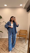 İNDİGO 45179 İŞLEMELİ  PANTOLON