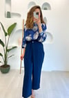 İNDİGO BLUZ PANTOLON TAKIM