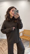 KAHVE 0025 TRİKO TAKIM