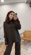 KAHVE 0025 TRİKO TAKIM