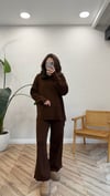KAHVE 0025 TRİKO TAKIM