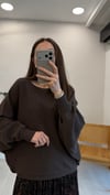 KAHVE 0035 KAYIK YAKA TRİKO 