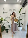 KAHVE 0063 ASİT YIKAMA ELBİSE 