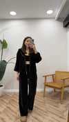 KAHVE 0097 KADİFE 3'LÜ TAKIM 