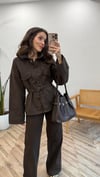 KAHVE 0274 DENİM CEKET