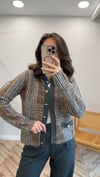 KAHVE 0986 DESENLLİ HIRKA 