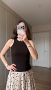 KAHVE 1004 DANTEL DETAY ATLET 