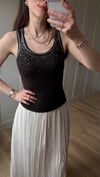 KAHVE 1015 TAŞLI ATLET 