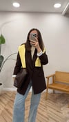 KAHVE 1047 BLAZER CEKET 