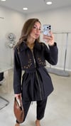 KAHVE 1082 DENİM TAŞLI TAKIM 
