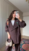 KAHVE 1091 CEKET TAKIM 