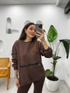 KAHVE 1101 SWEATSHİRT 