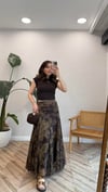 KAHVE 1118 ŞİFON BANDANA ETEK