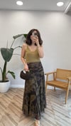 KAHVE 1118 ŞİFON BANDANA ETEK