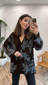 KAHVE 1142 DESENLİ HIRKA  