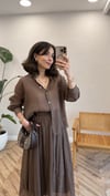 KAHVE 1159 GÖMLEK ETEK TAKIM