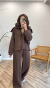 KAHVE 1218 TRİKO TAKIM 